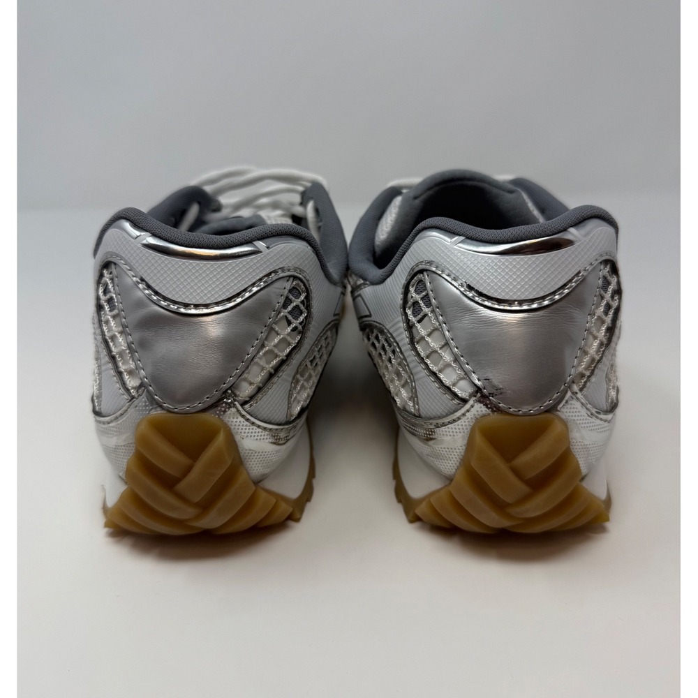 Bottega Veneta Orbit Sneaker White/Silver Size 9 US 42 EU - Picture 5 of 8
